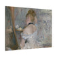Morisot, Berthe - Woman at Her Toilette (1880) - Canvas Block, unframed