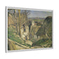 Cézanne, Paul - The House of the Hanged Man, Auvers-sur-Oise (1874) - Matte Canvas, Framed