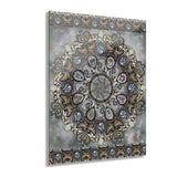 Memento Mori Mandala - Acrylic Block