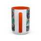 Matisse, Henri - Woman with a Hat (1905) - Colorful Accent Mugs