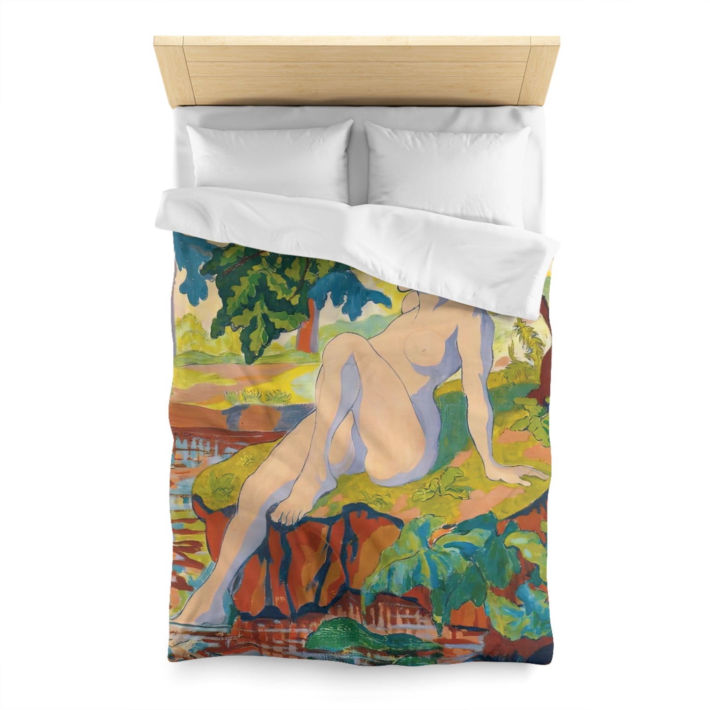 Ranson, Paul - Bather (1898) - Microfiber Duvet Cover
