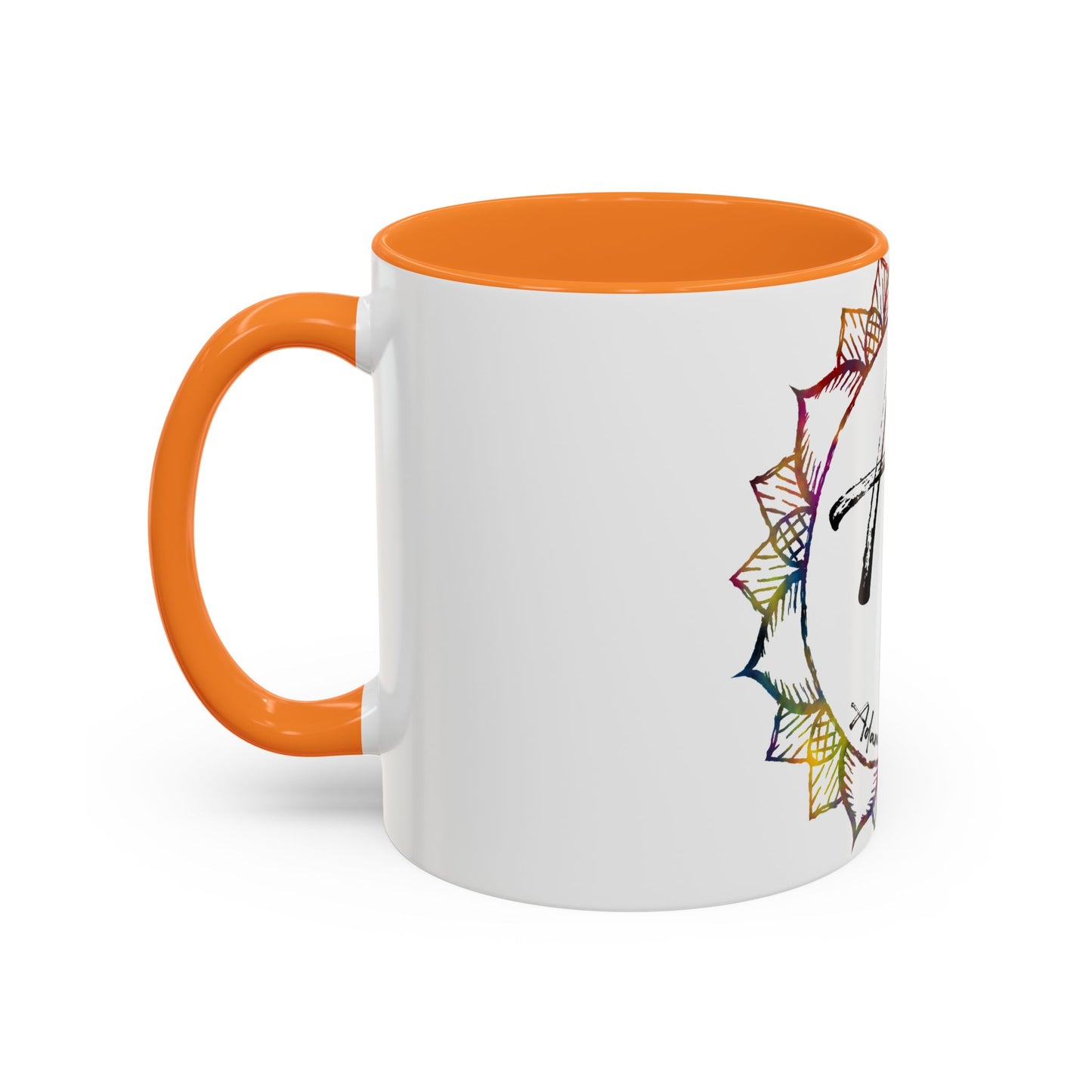 AdamPacio.com - White Logo - Colorful Accent Mugs