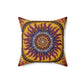 Pacio, Adam - Solar Disc Mandala - Suede Square Pillow