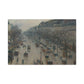 Pissarro, Camille - Boulevard Montmartre, Winter Morning (1897) - Canvas Block, unframed
