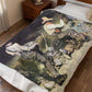 Courbet, Gustave - The Stone Breakers (1850) - Velveteen Plush Blanket