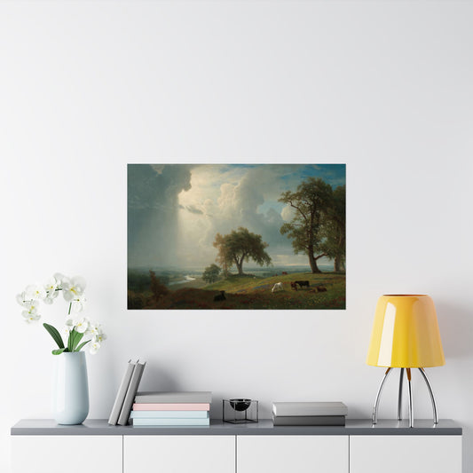 Bierstadt, Albert - California Spring (1875) - Satin Posters