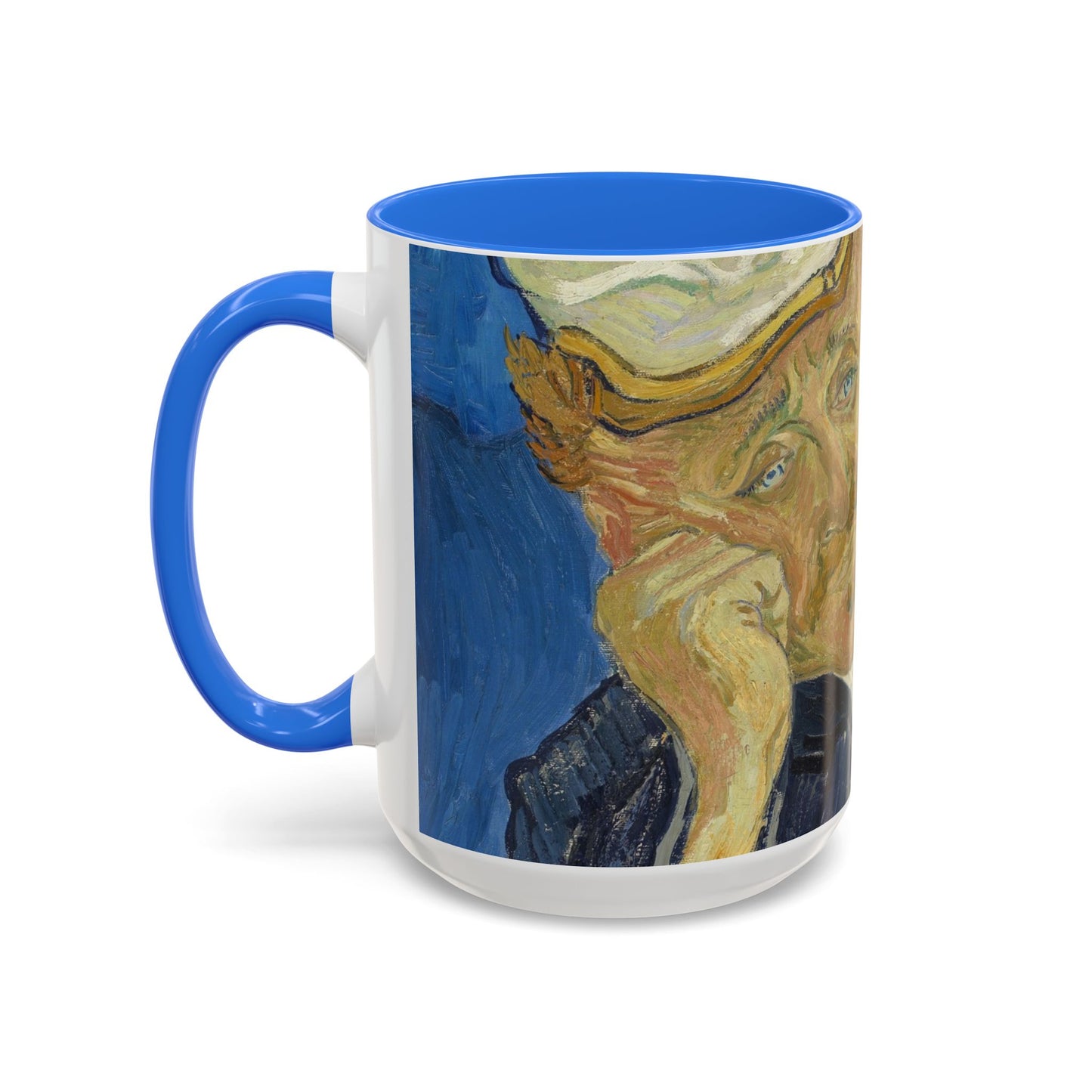 Van Gogh, Vincent - Portrait of Dr. Paul Gachet (1890) - Colorful Accent Mugs