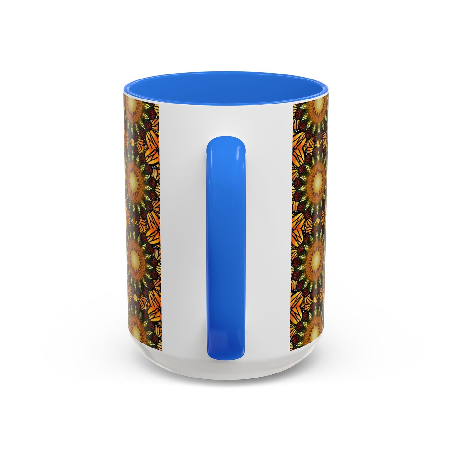 Pacio, Adam - Monarch Butterfly Mandala - Colorful Accent Mugs
