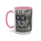 Pacio, Adam - Memento Mori Mandala - Colorful Accent Mugs