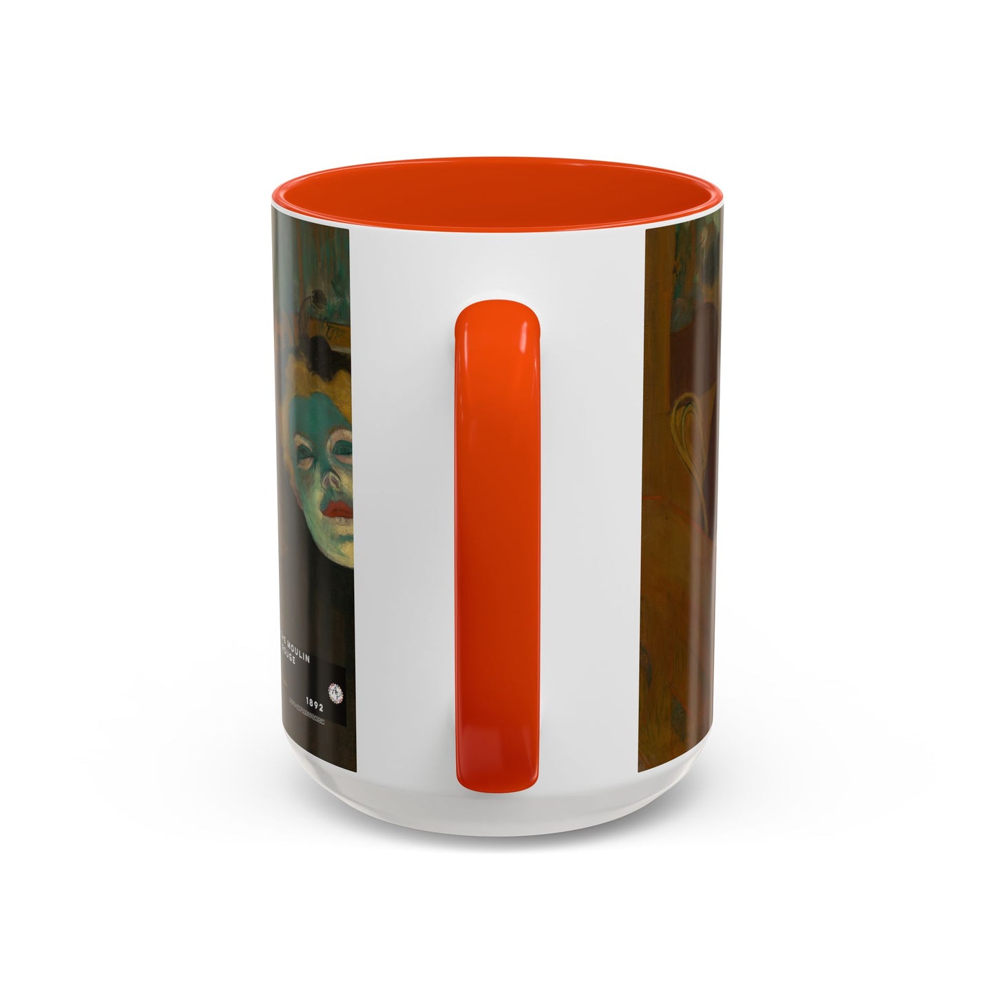 Toulouse-Lautrec, Henri - At the Moulin Rouge (1892) - Colorful Accent Mugs