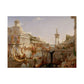 Cole. Thomas - The Course of Empire: The Consummation of Empire (1836) - Satin Posters