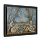 Cézanne, Paul - The Large Bathers (1906) - Matte Canvas, Framed