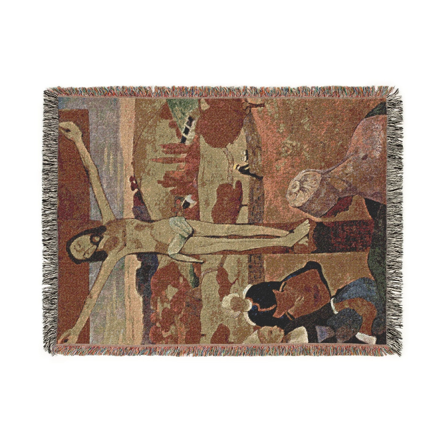 Gauguin, Paul - The Yellow Christ (1889) - Woven Blanket