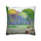 Ranson, Paul - Picking Flowers (1890) - Suede Square Pillowcase