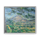 Cézanne, Paul - Mont Sainte-Victoire with Large Pine (1887) - Matte Canvas, Framed