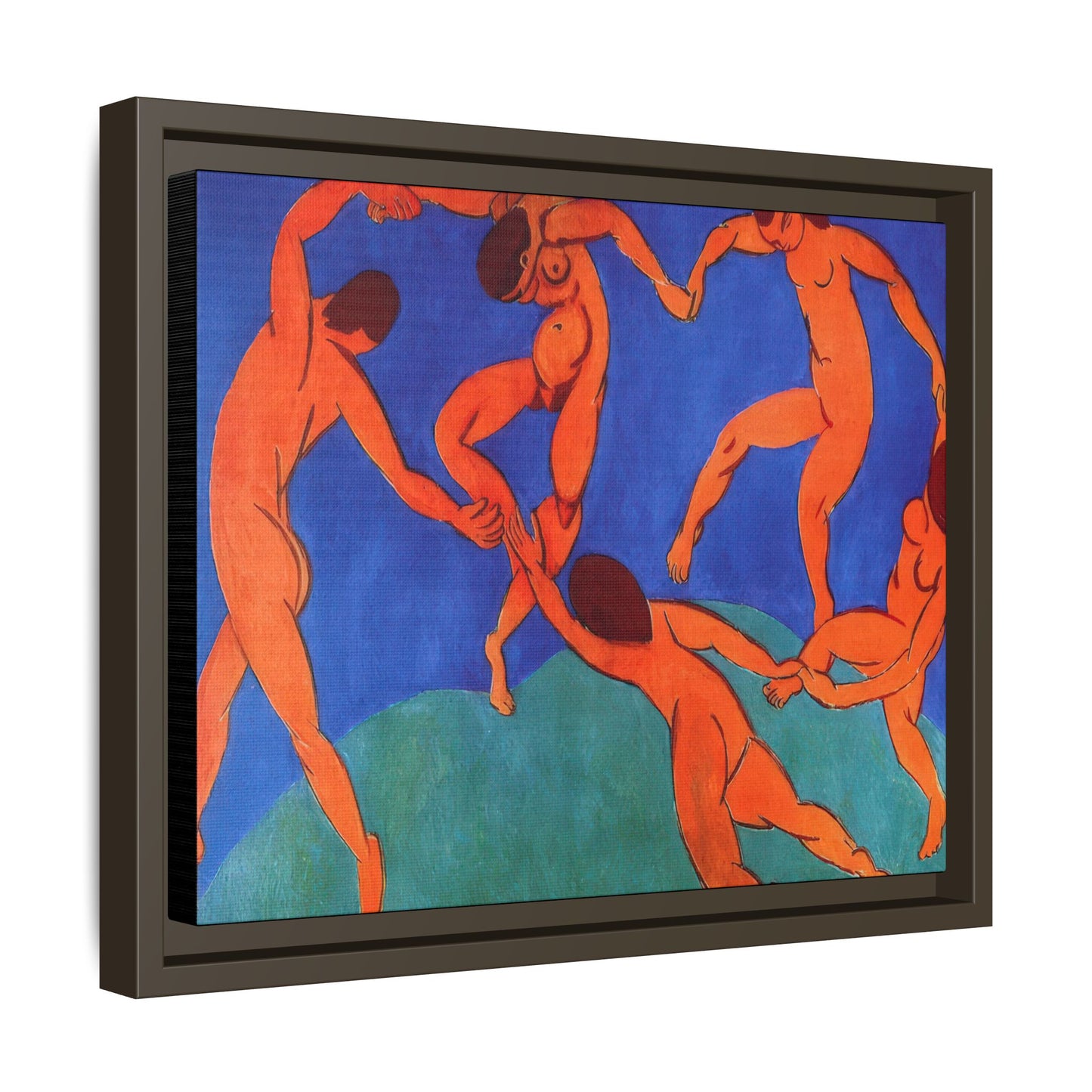 Matisse, Henri - Dance (II) (1910) - Matte Canvas, Framed