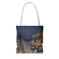 Pissarro, Camille - The Boulevard Montmartre At Night (1897) - Tote Bag