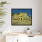 Van Gogh, Vincent - The Yellow House (1888) - Matte Canvas, Framed