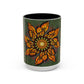 Pacio, Adam - Monarch Butterfly Mandala - Colorful Accent Mugs