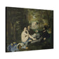 Manet, Édouard - Luncheon on the Grass (1863) - Canvas Block, unframed