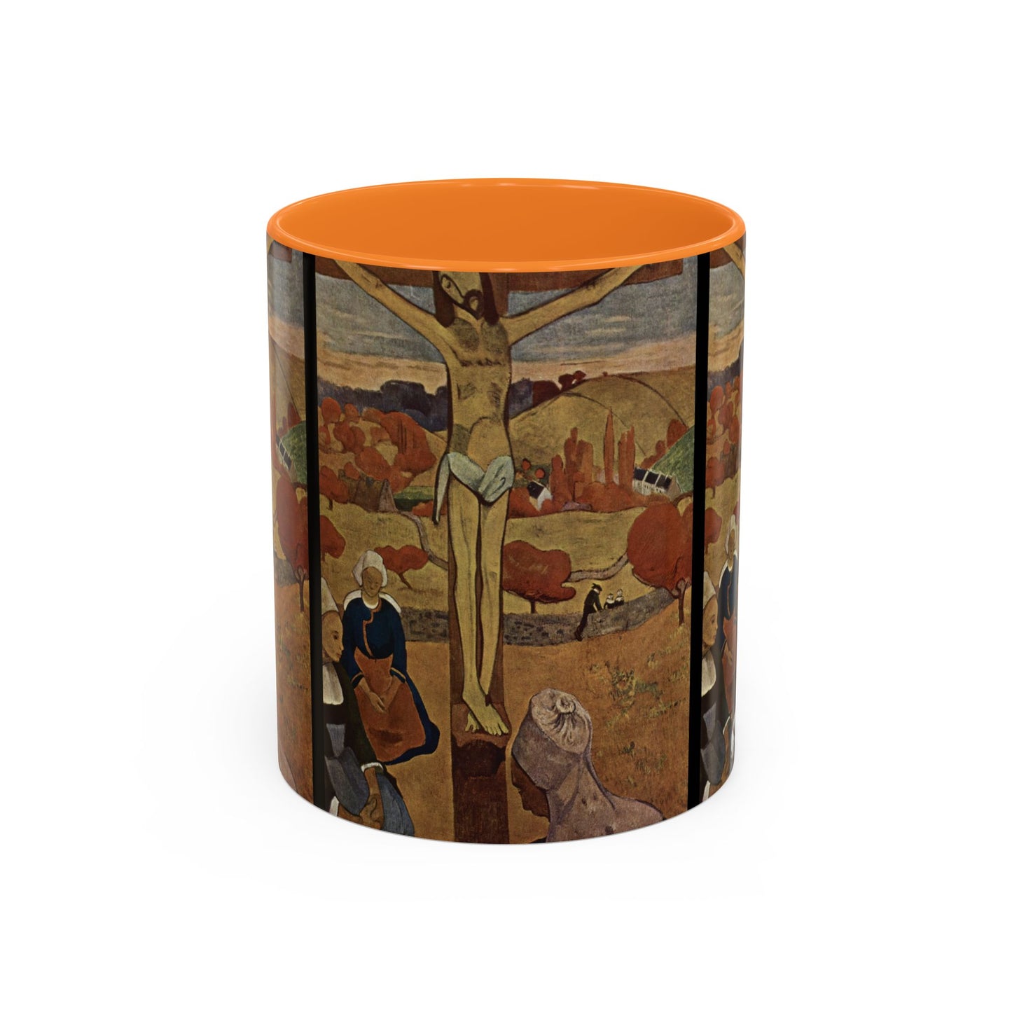 Gauguin, Paul - The Yellow Christ (1889) - Colorful Accent Mugs