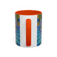 Pacio, Adam - Melek Taus Mandala - Colorful Accent Mugs