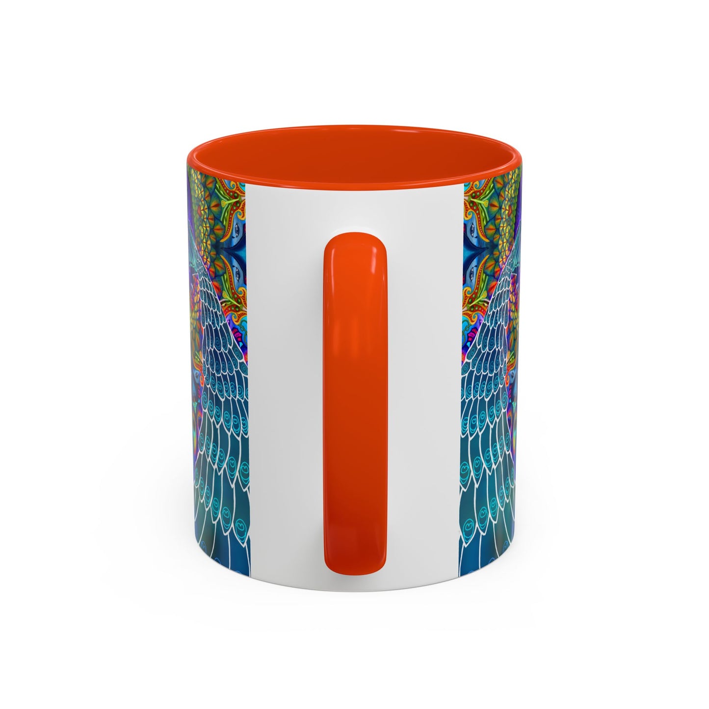 Pacio, Adam - Melek Taus Mandala - Colorful Accent Mugs