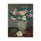 Manet, Édouard - Peonies (1864) - Canvas Block, unframed