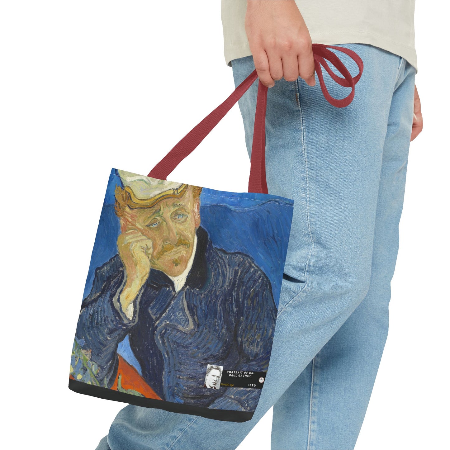 Van Gogh, Vincent - Portrait of Dr. Paul Gachet (1890) - Tote Bag