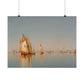 Gifford, Sanford Robinson - Venetian Sails: A Study (1873) - Satin Posters