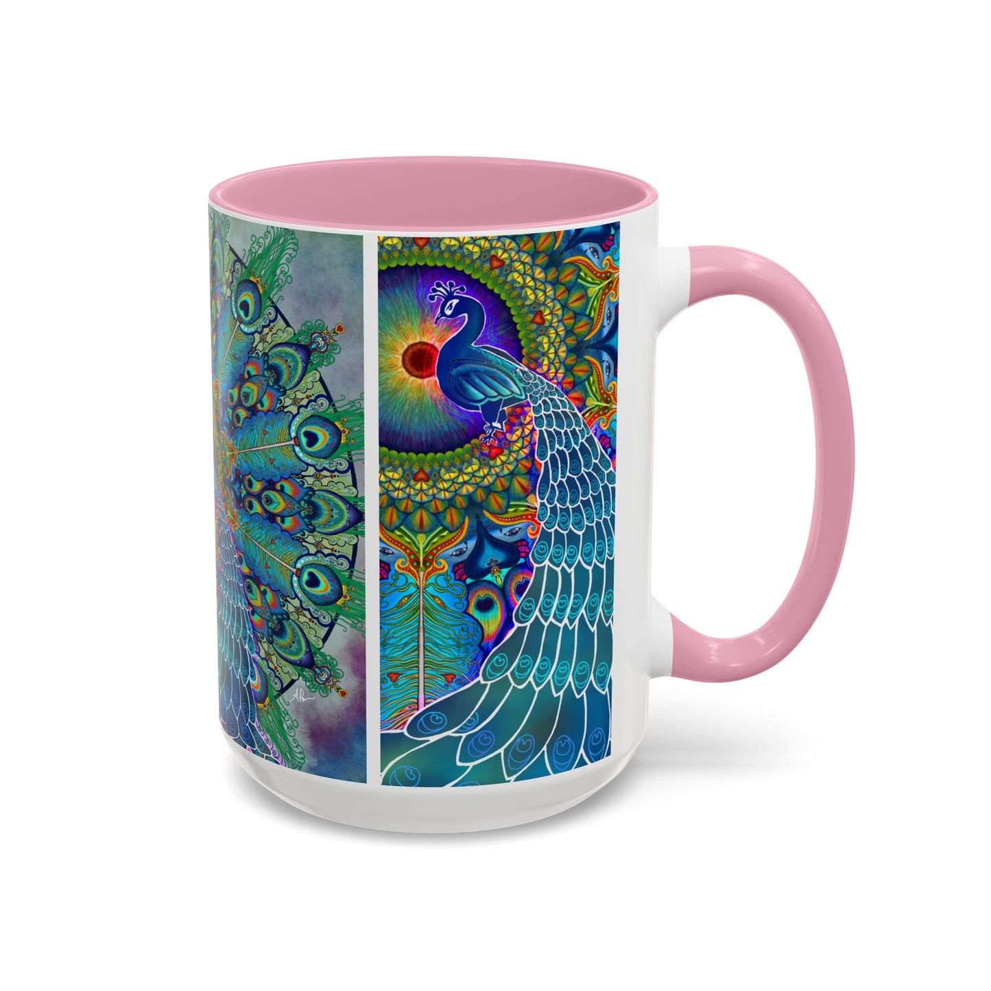 Pacio, Adam - Melek Taus Mandala - Colorful Accent Mugs