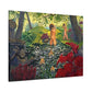 Ranson, Paul - The Lotus Bather (1906) - Canvas Block, unframed