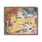 Matisse, Henri - The Joy of Life (1905) - Woven Blanket