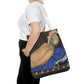Filiger, Charles - The Recumbent Christ (1895) - Tote Bag