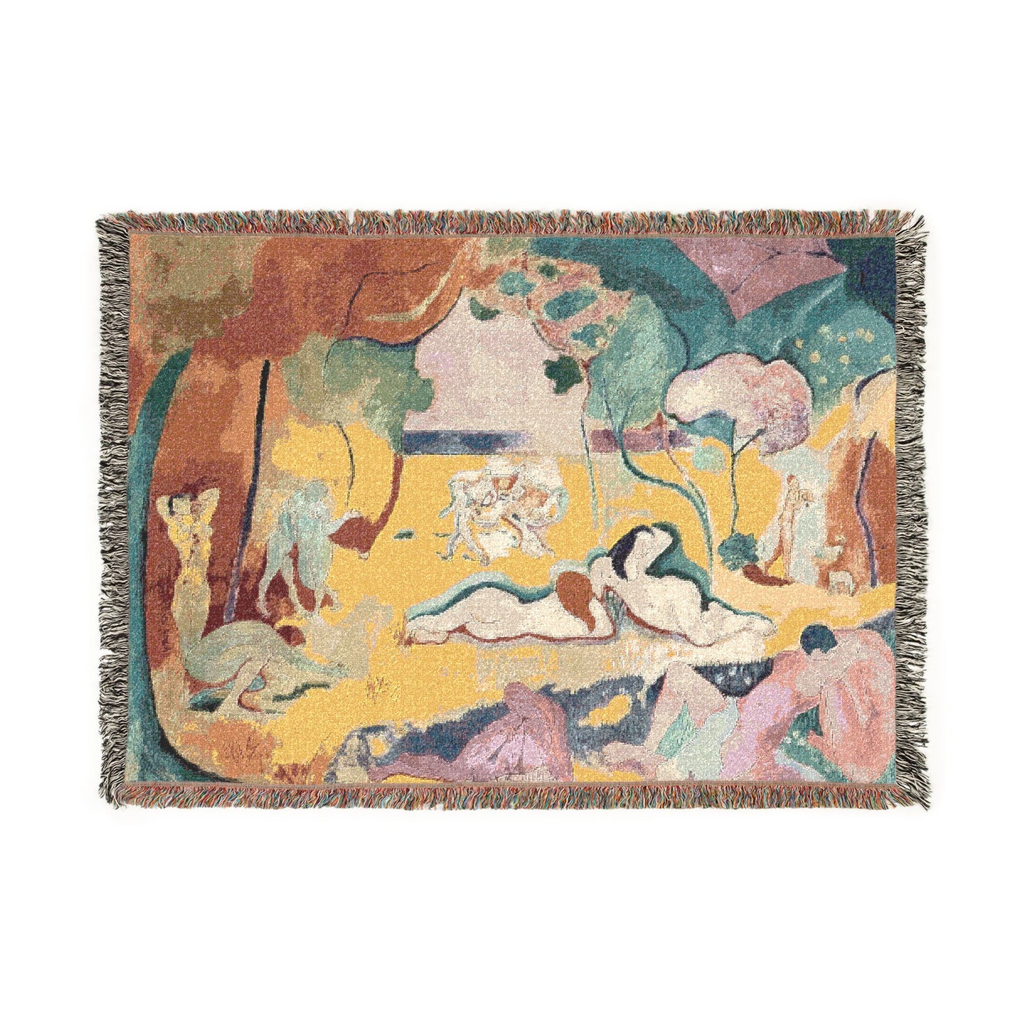 Matisse, Henri - The Joy of Life (1905) - Woven Blanket