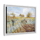 Pissarro, Camille - Hoarfrost (1873) - Matte Canvas, Framed