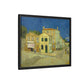 Van Gogh, Vincent - The Yellow House (1888) - Matte Canvas, Framed