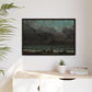 Courbet, Gustave - The Sea (1865) - Matte Canvas, Framed