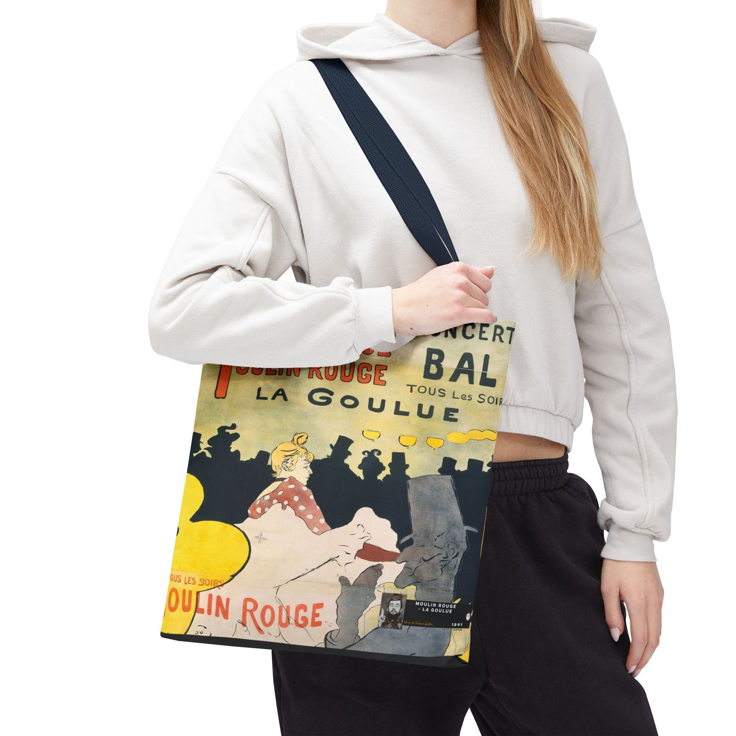Toulouse-Lautrec, Henri - Moulin Rouge - La Goulue (1891) - Tote Bag
