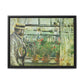 Morisot, Berthe - Eugene Manet on the Isle of Wight (1875) - Matte Canvas, Framed