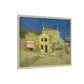 Van Gogh, Vincent - The Yellow House (1888) - Matte Canvas, Framed