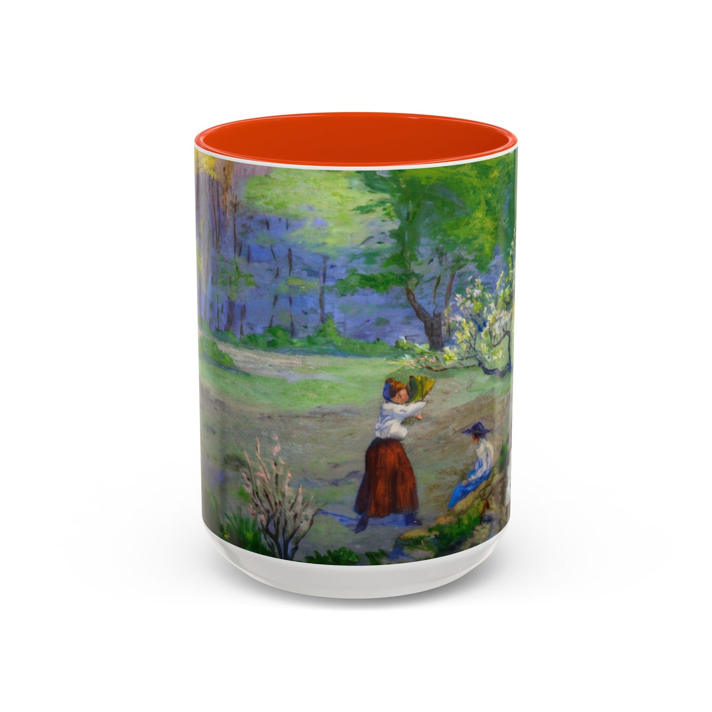 Ranson, Paul - Picking Flowers (1890) - Colorful Accent Mugs