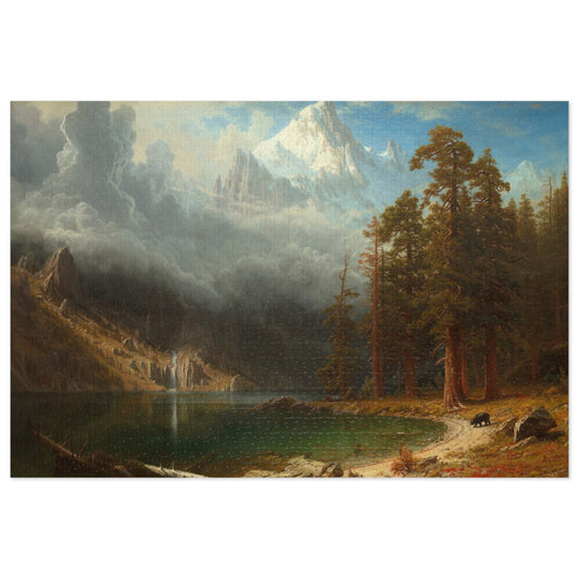 Bierstadt, Albert - Mount Corcoran (1877) - 1000pc Jigsaw Puzzle
