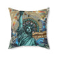 Pacio, Adam - Liberty Mandala - Suede Square Pillow