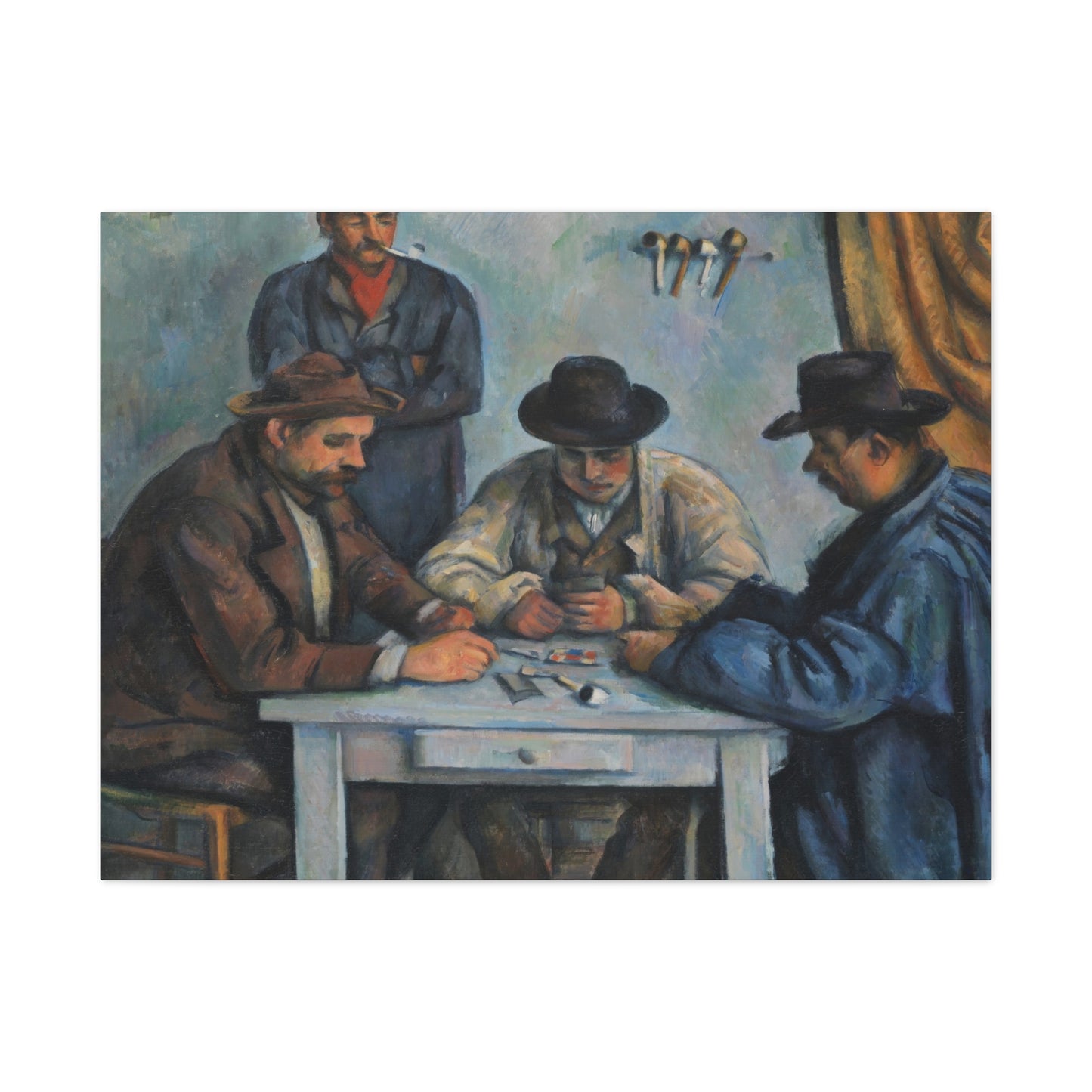 Cézanne, Paul - The Card Players (1892) - Canvas Block, unframed