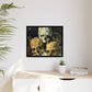 Cézanne, Paul - Pyramid of Skulls (1901) - Matte Canvas, Framed