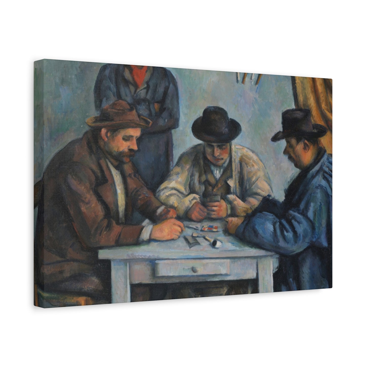 Cézanne, Paul - The Card Players (1892) - Canvas Block, unframed