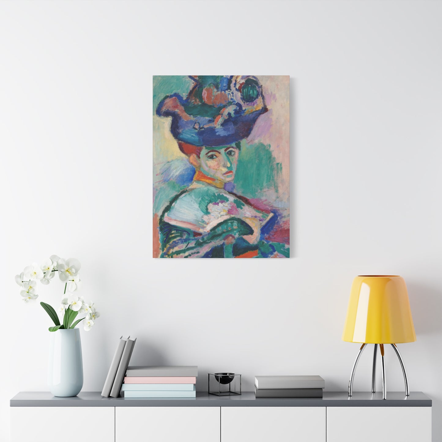 Matisse, Henri - Woman with a Hat (1905) - Canvas Block, unframed