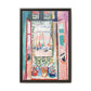 Matisse, Henri - Open Window, Collioure (1905) - Matte Canvas, Framed