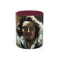 Courbet, Gustave - The Desperate Man (1843) - Colorful Accent Mugs